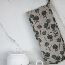 Artichoke Double Oven Glove Burnt Olive by Raine & Humble